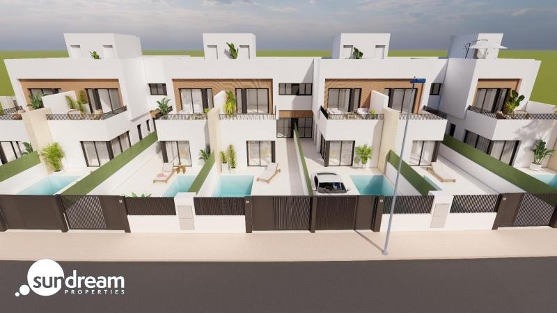 Villa en venta con piscina Santiago de la Ribera