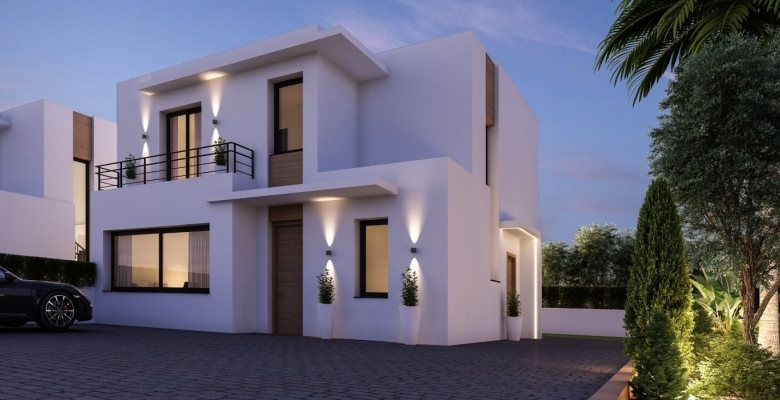 Villa moderna en venta con piscina centro de Dénia