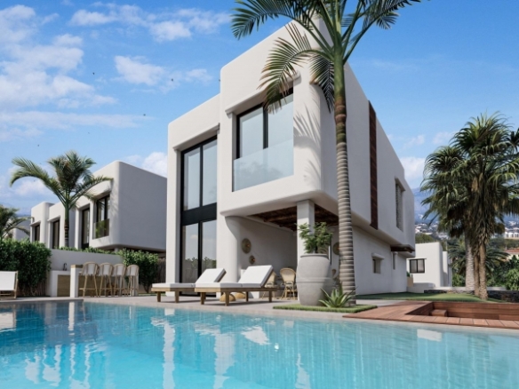Villa en venta obra nueva con piscina en El Albir