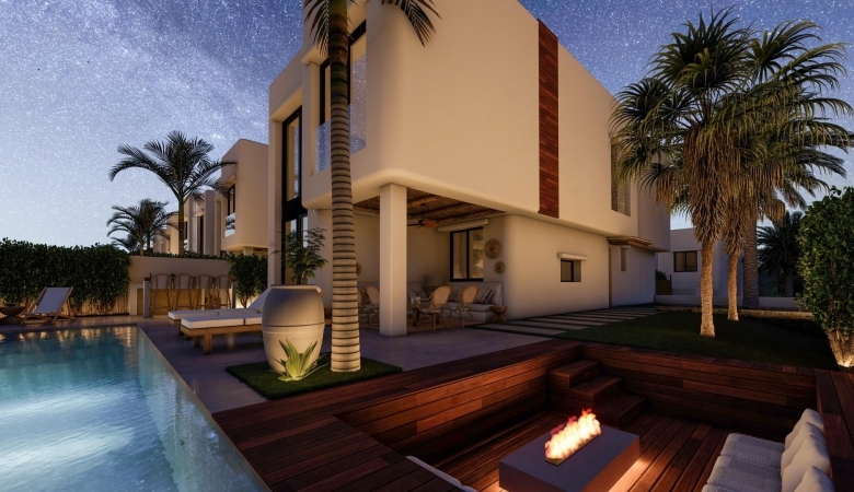 Villa en venta obra nueva con piscina en El Albir