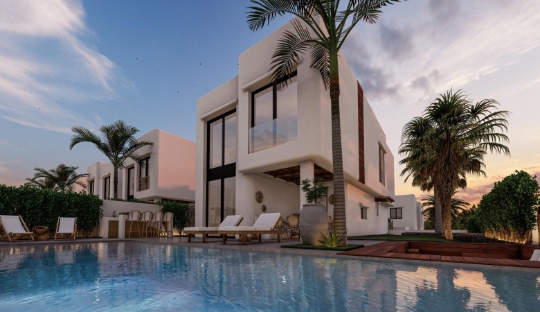 Villa en venta obra nueva con piscina en El Albir