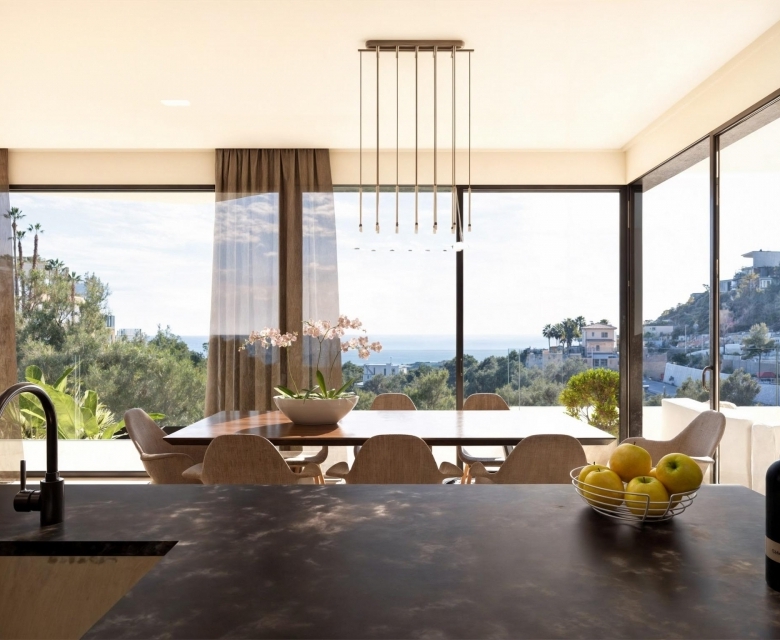 Villa en venta obra nueva con piscina en Benissa
