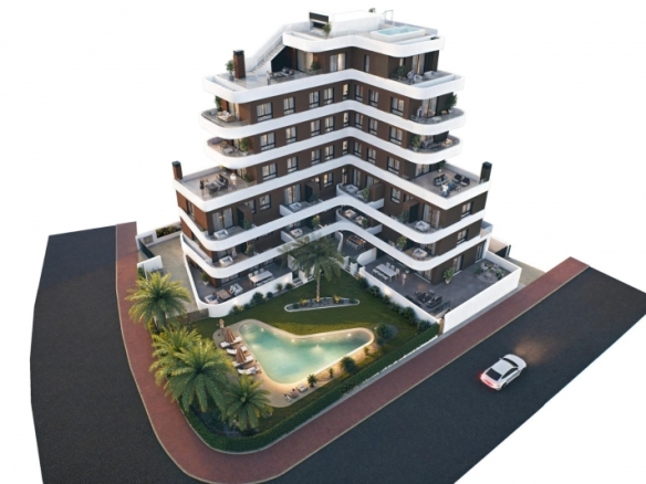 Piso en venta obra nueva con garaje en Guardamar