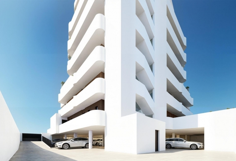 Piso en venta obra nueva con garaje en Guardamar