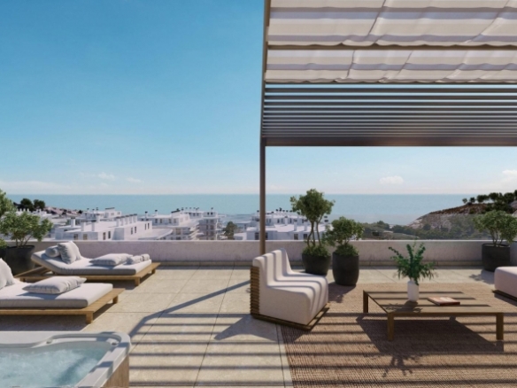 Ático en venta obra nueva con garaje en Villajoyosa