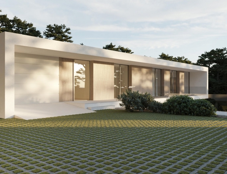 Villa de lujo en venta con piscina y parcela en Moraira