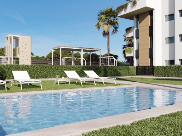 Apartamento turístico de 2 dormitorios en Santa Rosalía Lake and Life Resort Costa Cálida