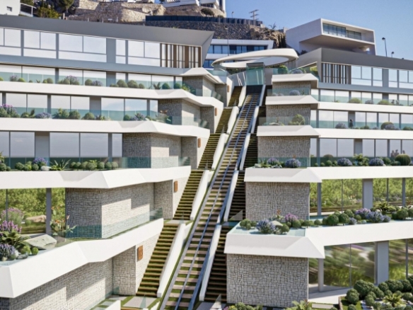 Piso en venta obra nueva con garaje Mascarat Calpe