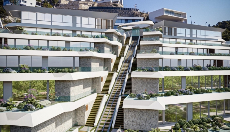Piso en venta obra nueva con garaje Mascarat Calpe