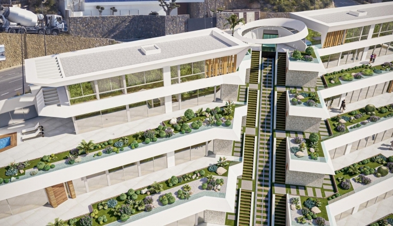 Piso en venta obra nueva con garaje Mascarat Calpe