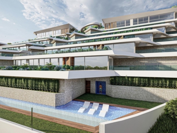 Piso en venta obra nueva con garaje Mascarat Calpe