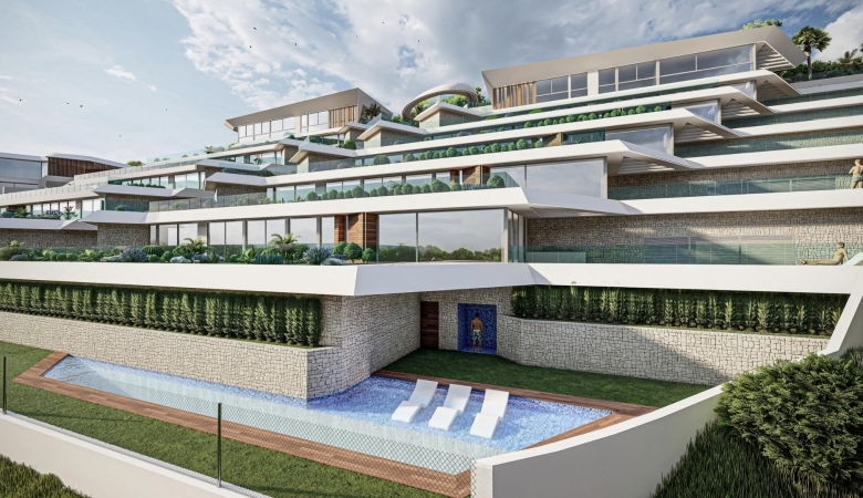 Piso en venta obra nueva con garaje Mascarat Calpe