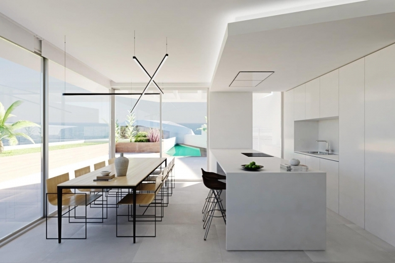 Villa de lujo en venta obra nueva en Mascarat Calpe