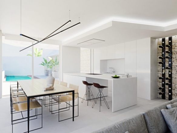 Villa de lujo en venta obra nueva en Mascarat Calpe