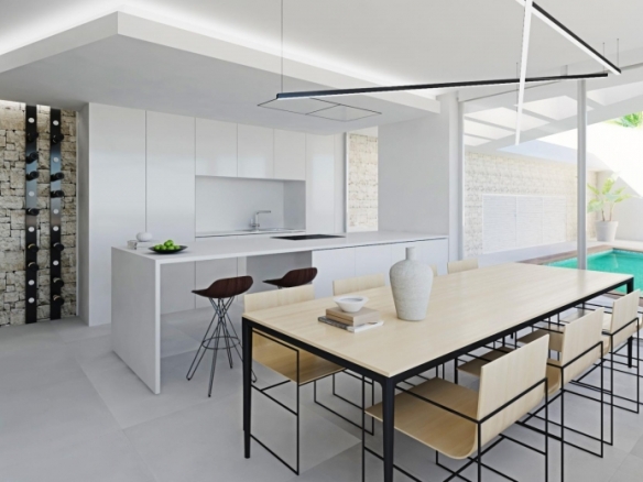 Villa de lujo en venta obra nueva en Mascarat Calpe