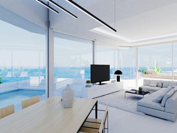 Villa de lujo en venta obra nueva en Mascarat Calpe