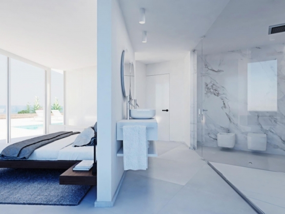 Villa de lujo en venta obra nueva en Mascarat Calpe