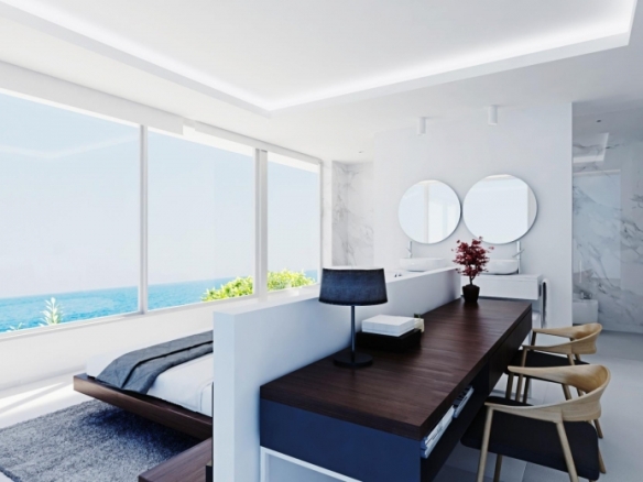 Villa de lujo en venta obra nueva en Mascarat Calpe