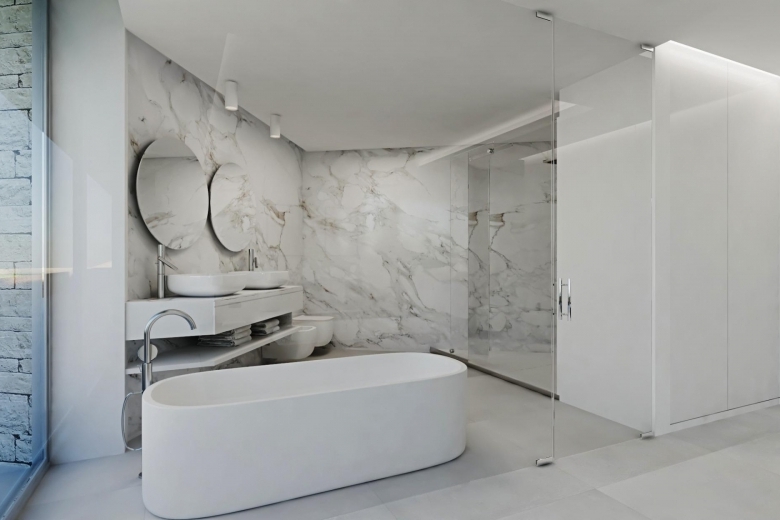 Villa de lujo en venta obra nueva en Mascarat Calpe