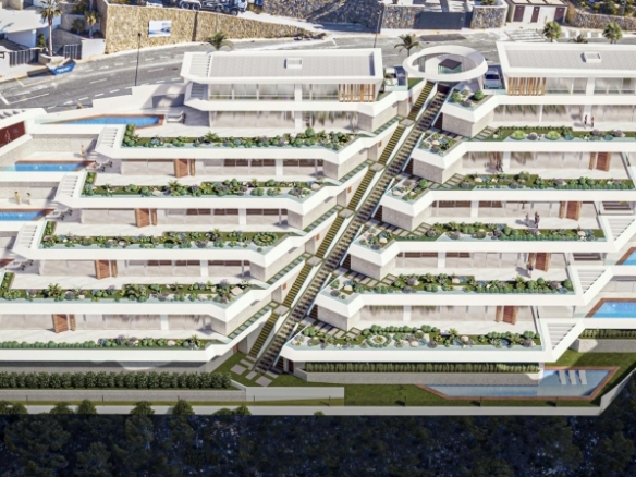 Villa de lujo en venta obra nueva en Mascarat Calpe