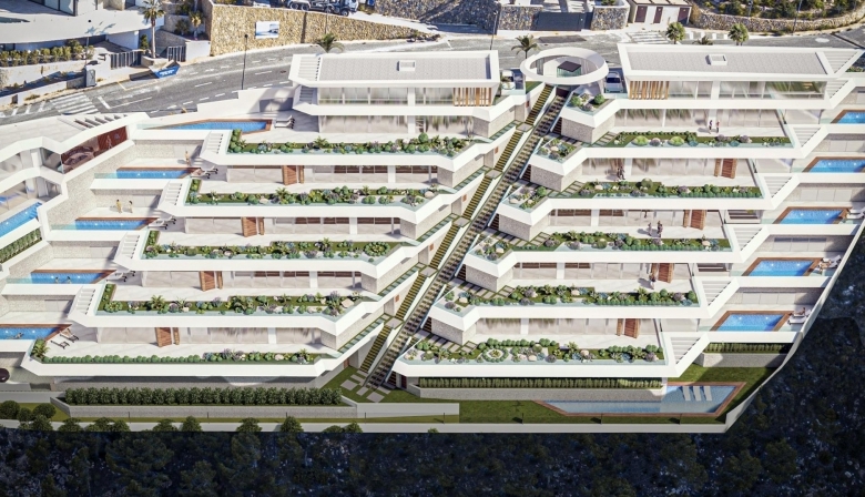 Villa de lujo en venta obra nueva en Mascarat Calpe