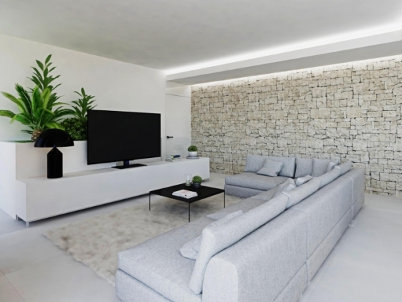 Villa de lujo en venta obra nueva en Mascarat Calpe