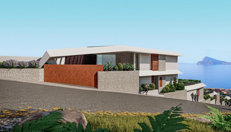 Ático en venta obra nueva con piscina Mascarat Calpe