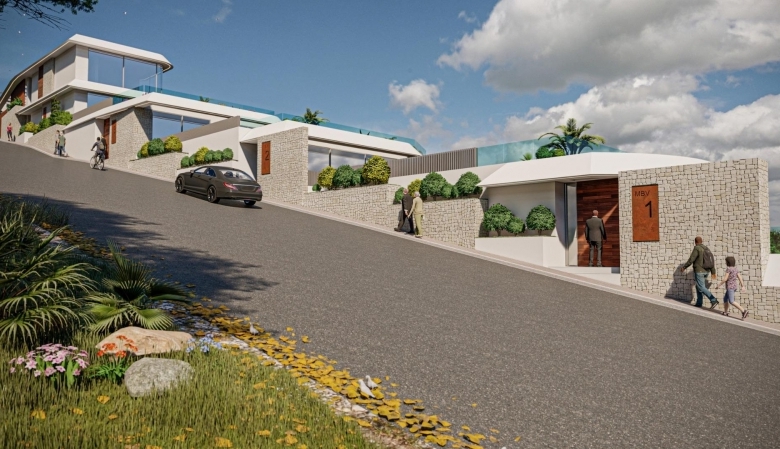 Ático en venta obra nueva con piscina Mascarat Calpe