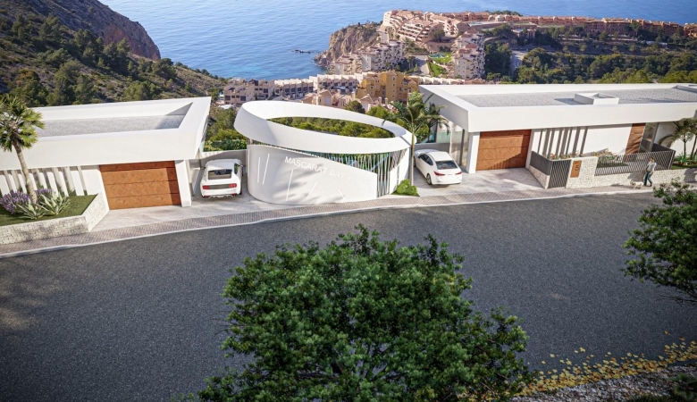Ático en venta obra nueva con piscina Mascarat Calpe