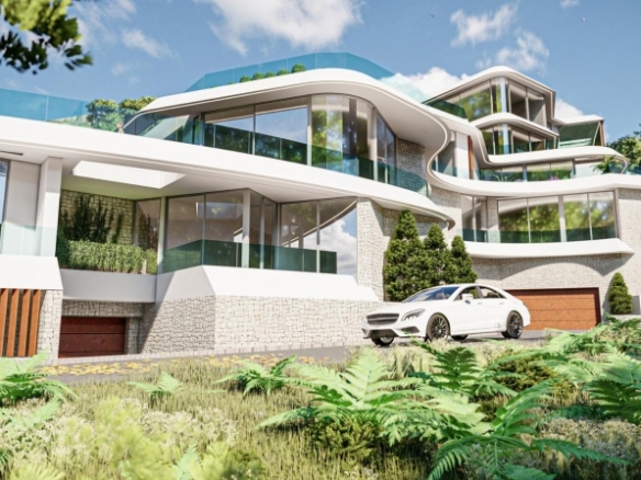 Ático en venta obra nueva con piscina Mascarat Calpe