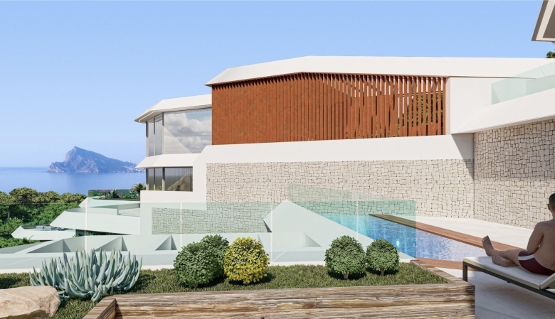 Ático en venta obra nueva con piscina Mascarat Calpe