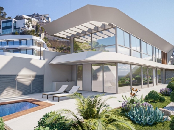 Ático en venta obra nueva con piscina Mascarat Calpe