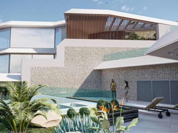 Ático en venta obra nueva con piscina Mascarat Calpe