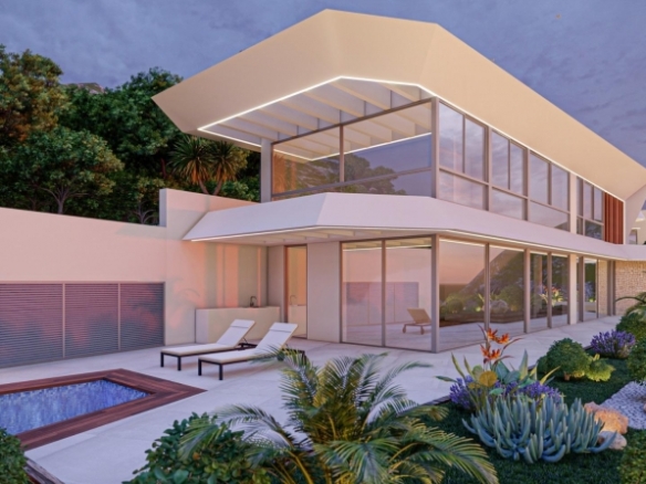 Ático en venta obra nueva con piscina Mascarat Calpe