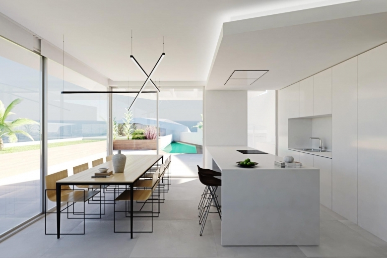 Ático en venta obra nueva con piscina Mascarat Calpe