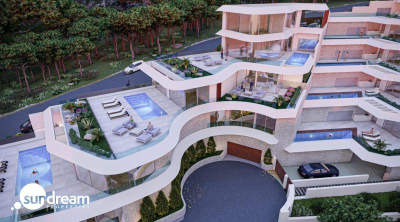 Ático en venta obra nueva con piscina Mascarat Calpe