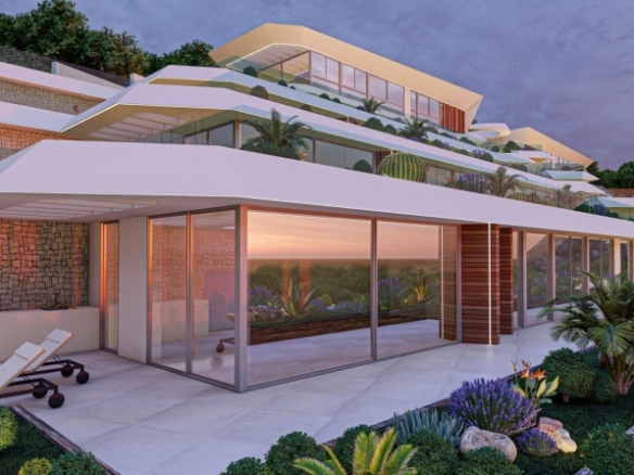 Ático en venta obra nueva con piscina Mascarat Calpe