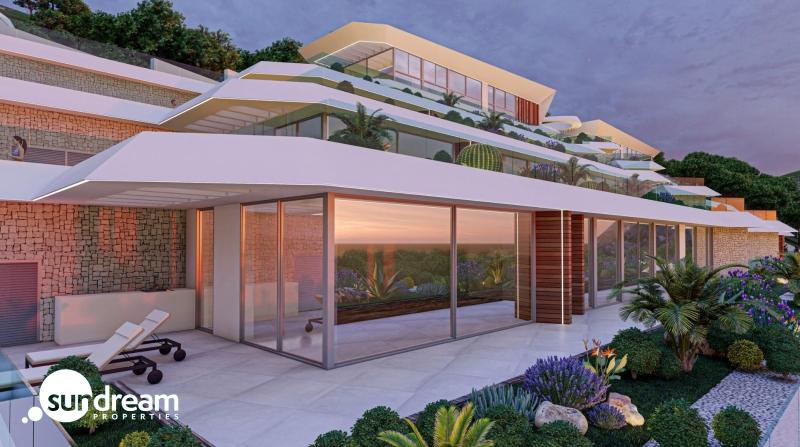 Ático en venta obra nueva con piscina Mascarat Calpe