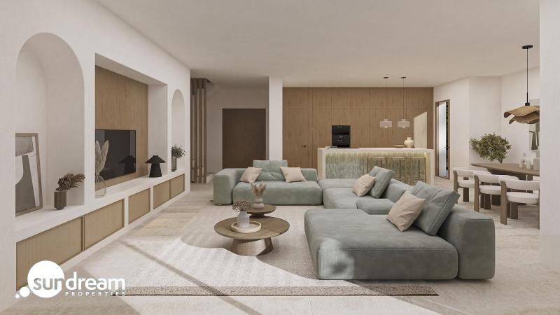 Villa en venta obra nueva y piscina La Fustera Benissa