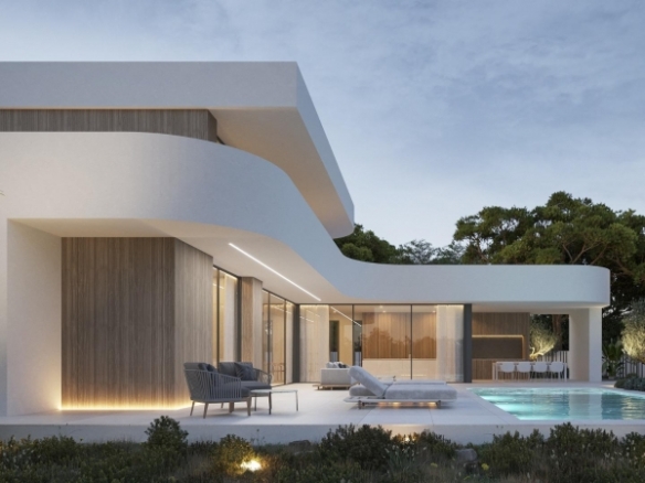 Villa de lujo en venta con piscina en Moraira Teulada