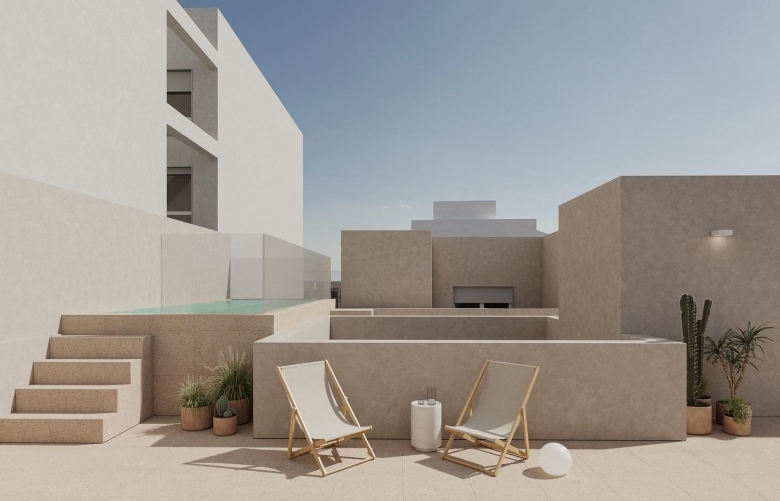Apartamento obra nueva con piscina en Torrevieja