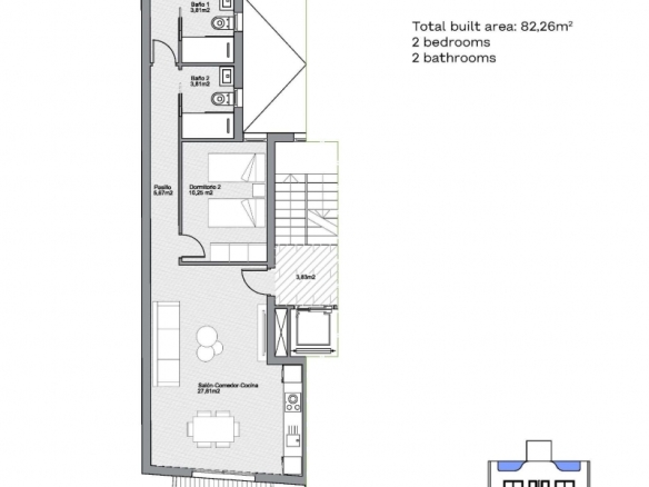 Apartamento obra nueva con piscina en Torrevieja