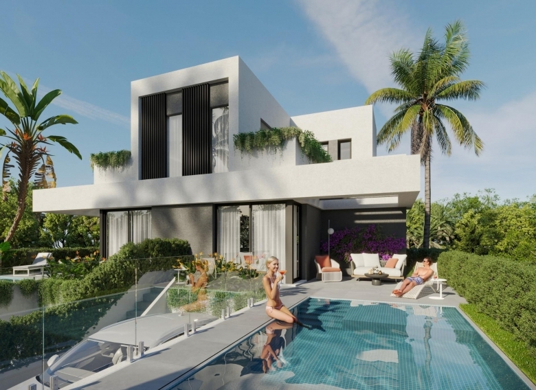Villa en venta obra nueva en Sierra Cortina Finestrat