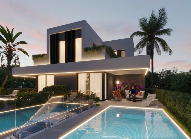 Villa en venta obra nueva en Sierra Cortina Finestrat