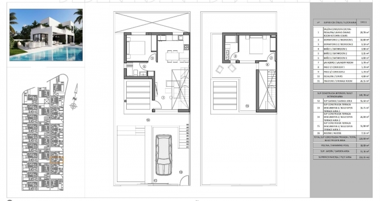 Villa en venta obra nueva en Sierra Cortina Finestrat