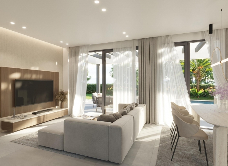 Villa en venta obra nueva en Sierra Cortina Finestrat