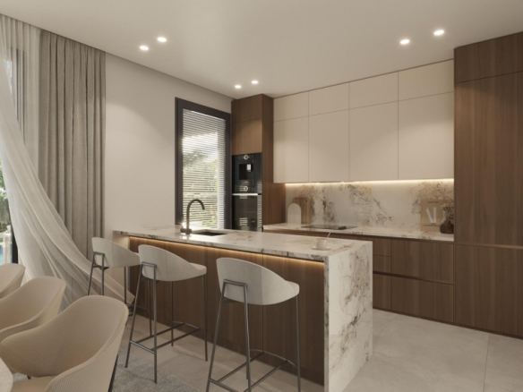 Villa en venta obra nueva en Sierra Cortina Finestrat