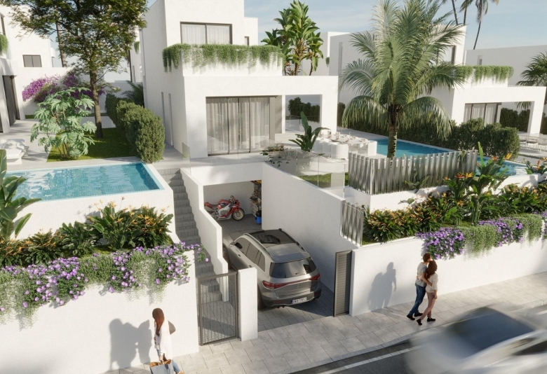 Villa en venta obra nueva en Sierra Cortina Finestrat