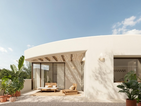 Villa nueva en venta con piscina La Finca Golf Algorfa