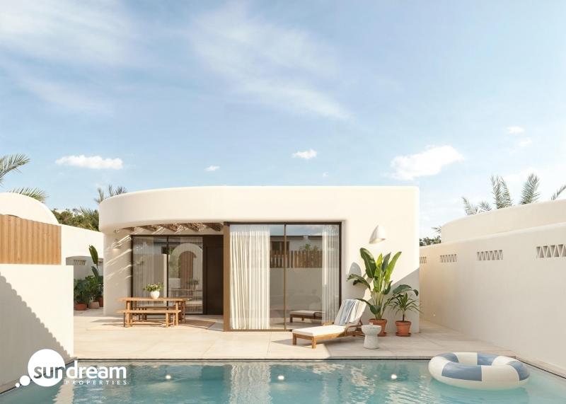 Villa nueva en venta con piscina La Finca Golf Algorfa